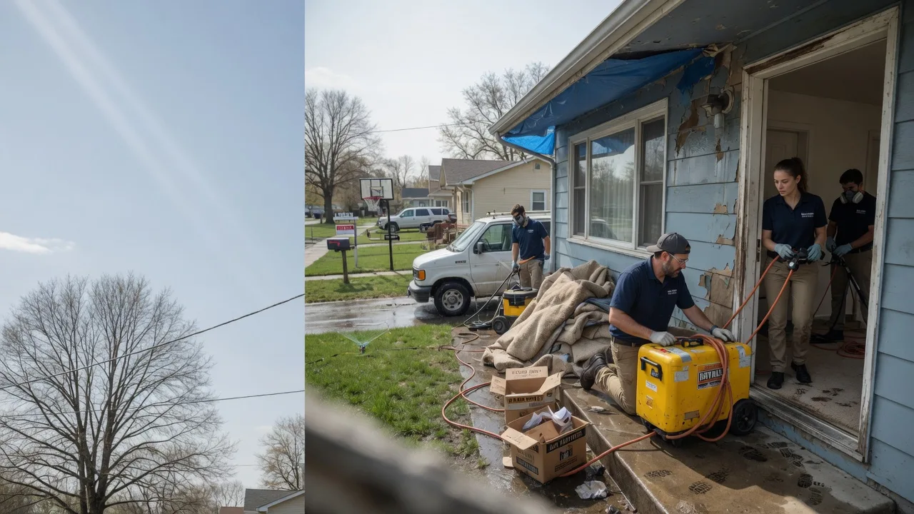 Basement Flood Cleanup in Connoquenessing, PA near me